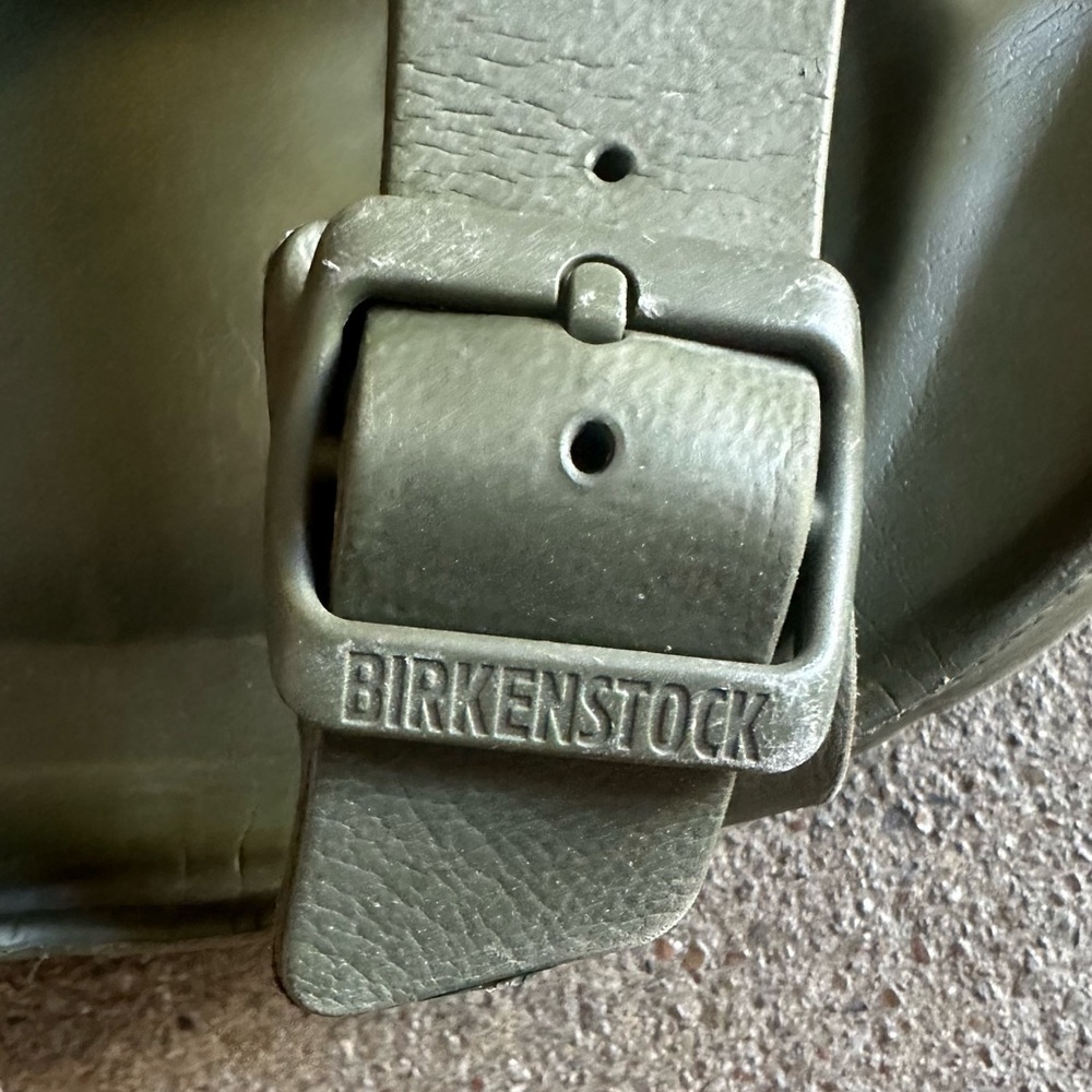Birkenstock Arizona Eva Sandal Khaki Size 37 Bohemian Summer Casual Lightweight - Picture 8 of 10